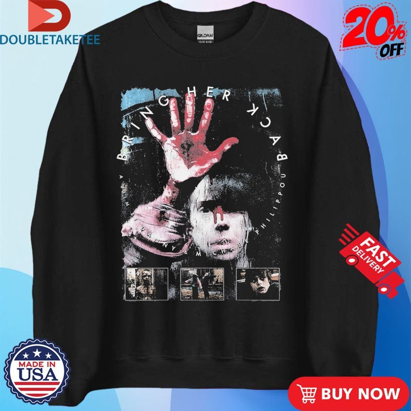 Official Bring Her Back A Film By Danny And Michael Philippou Hand Bloody Shirts