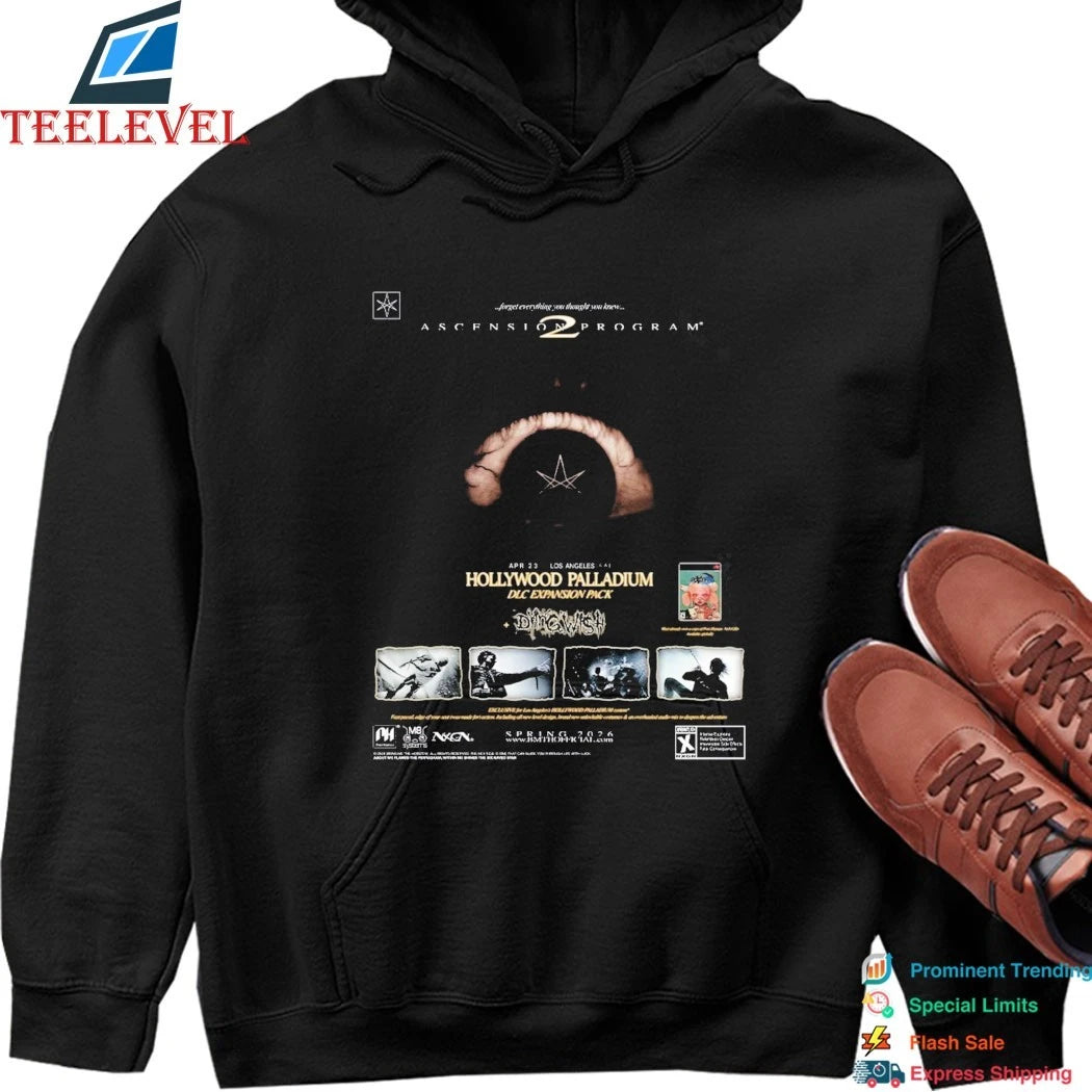 Official Bring Me The Horizon Los Angeles CA At Hollywood Palladium On April 23 2026 Ascension Program 2 Tour Shirts