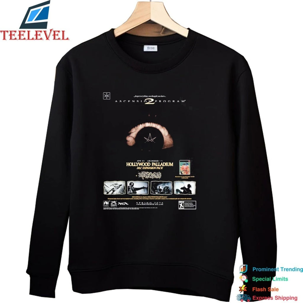 Official Bring Me The Horizon Los Angeles CA At Hollywood Palladium On April 23 2026 Ascension Program 2 Tour Shirts