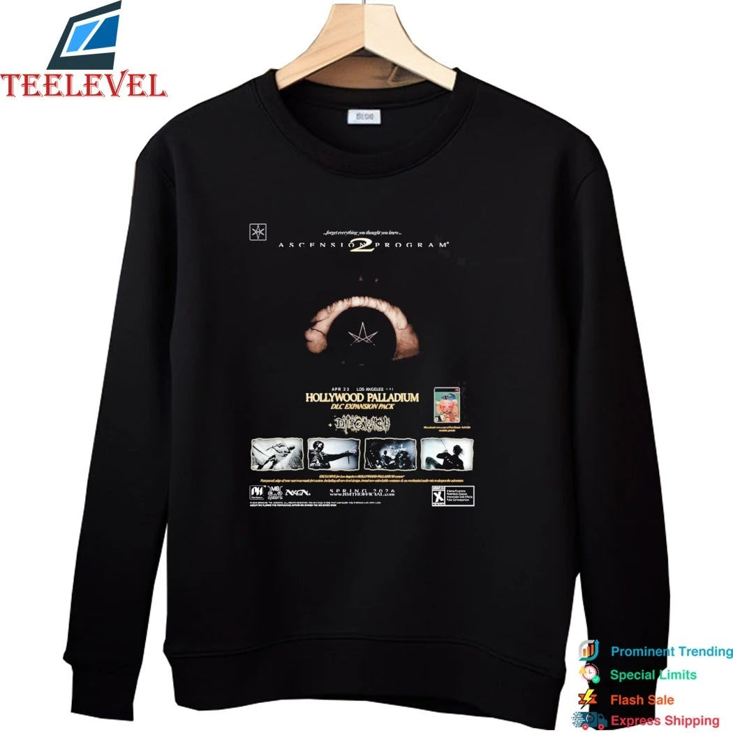 Official Bring Me The Horizon Los Angeles CA At Hollywood Palladium On April 23 2026 Ascension Program 2 Tour Shirts