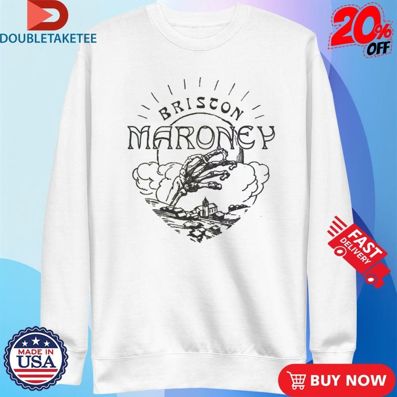 Official Briston Maroney Skull Town Skeleton Hand Shirts