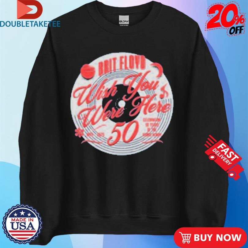 Official Brit Floyd Wish You Were Here 50 CD Shirts