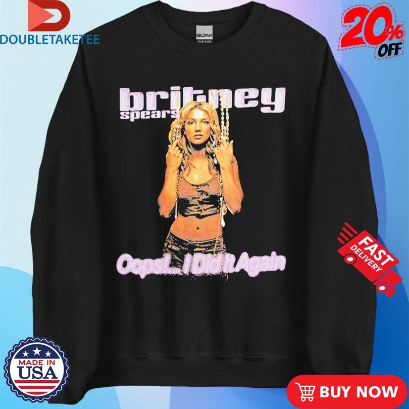 Official Britney Spears Oops!… I Did It Again Beaded Curtain Shirts