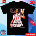 Official Bryce Hopkins SlamU Applying Pressure St. John’s Red Storm Shirts