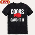 Official Buffalo Football Cooks Caught It T-shirt