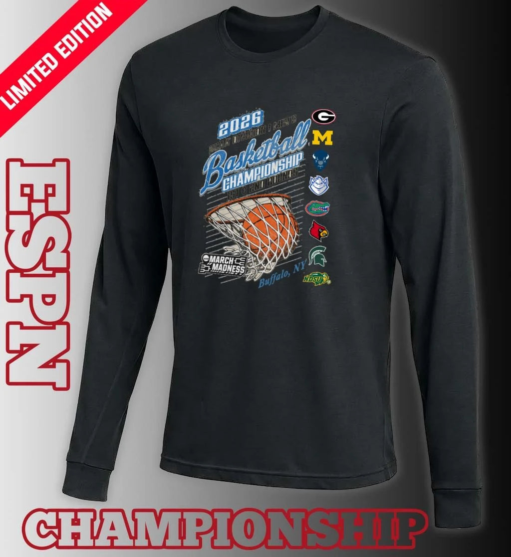 Official Buffalo, NY 2026 NCAA DI Men’s Basketball Championship – 1st, 2nd Rounds Shirt