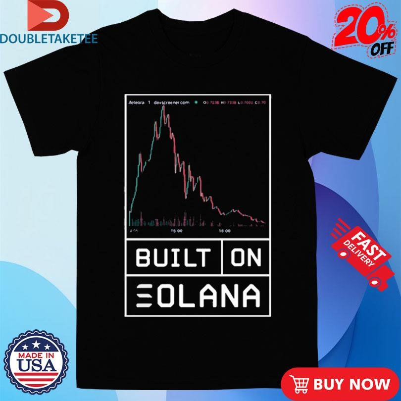 Official Built On Solana Stock Shirts
