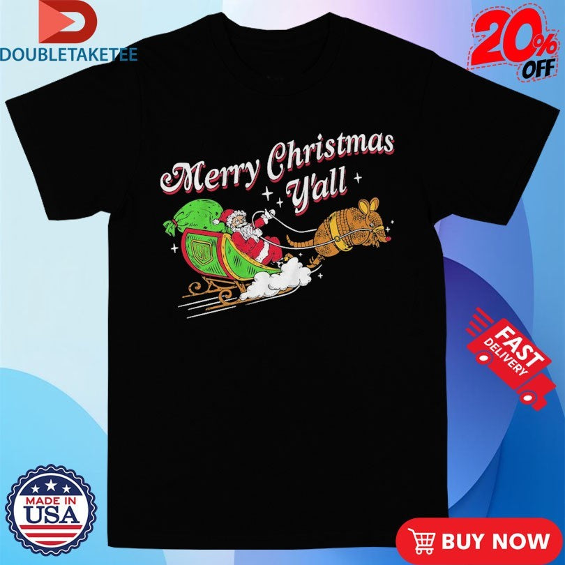 Official Bunker Branding Co. Merry Christmas Y’all Santa Shirts