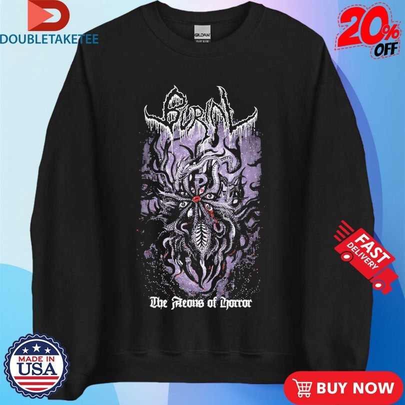 Official Burial The Aeons Of Horror Shirts