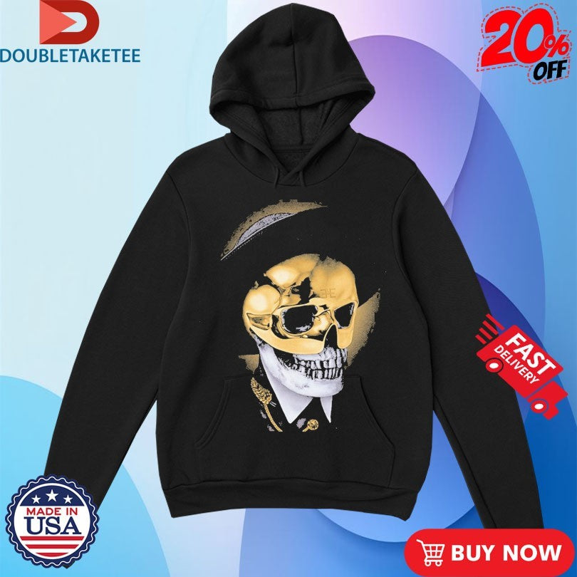 Official Busta Rhymes Gold Skull Shirts