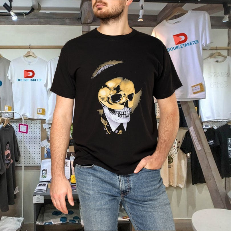 Official Busta Rhymes Gold Skull Shirts