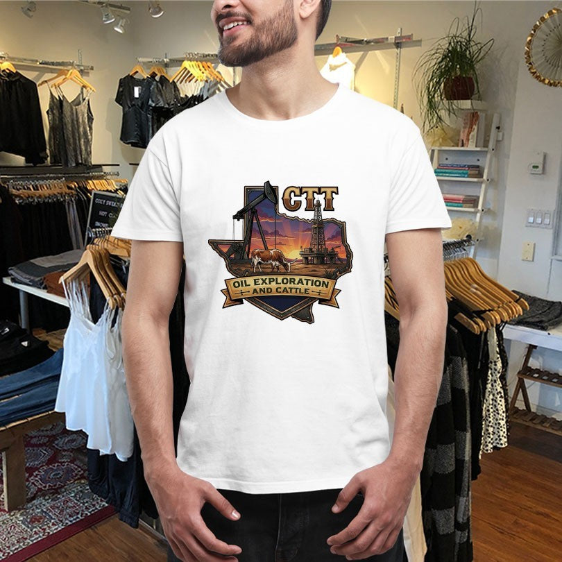 Official CTT Oil Exploration And Cattle TX Shirts