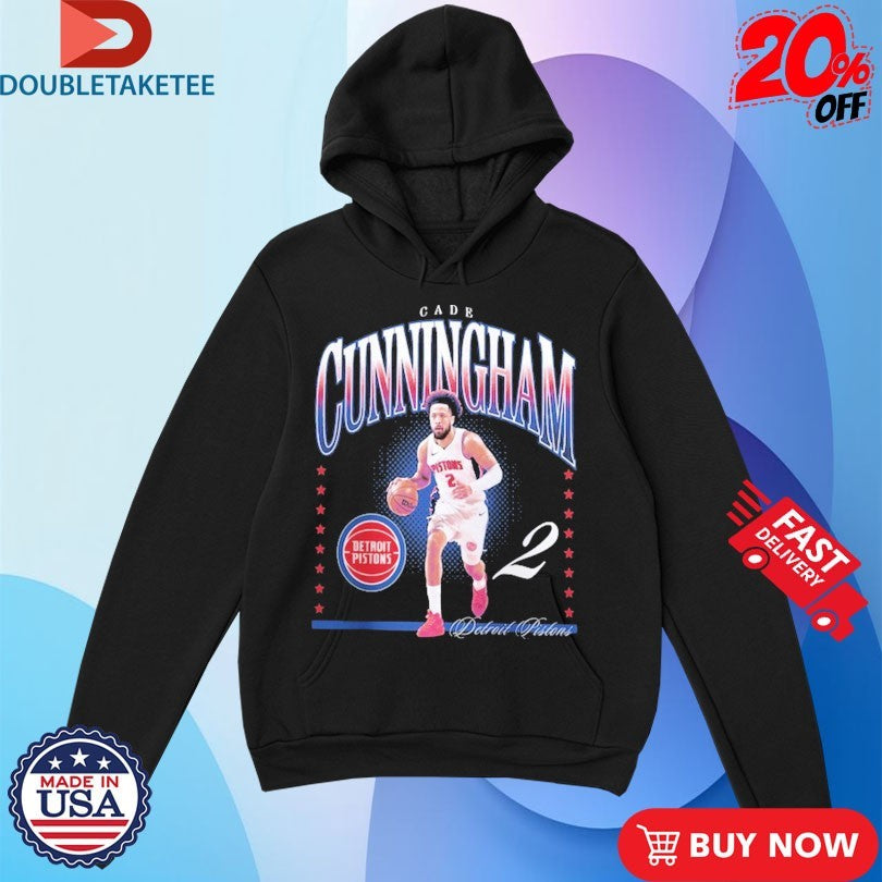 Official Cade Cunningham Detroit Pistons Hype Shirts