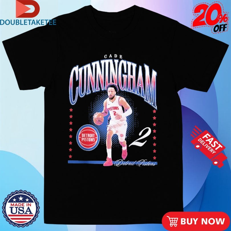 Official Cade Cunningham Detroit Pistons Hype Shirts
