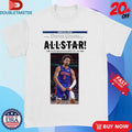Official Cade Cunningham EarnsTar Spot  2025 All Star Detroit Pistons Shirts