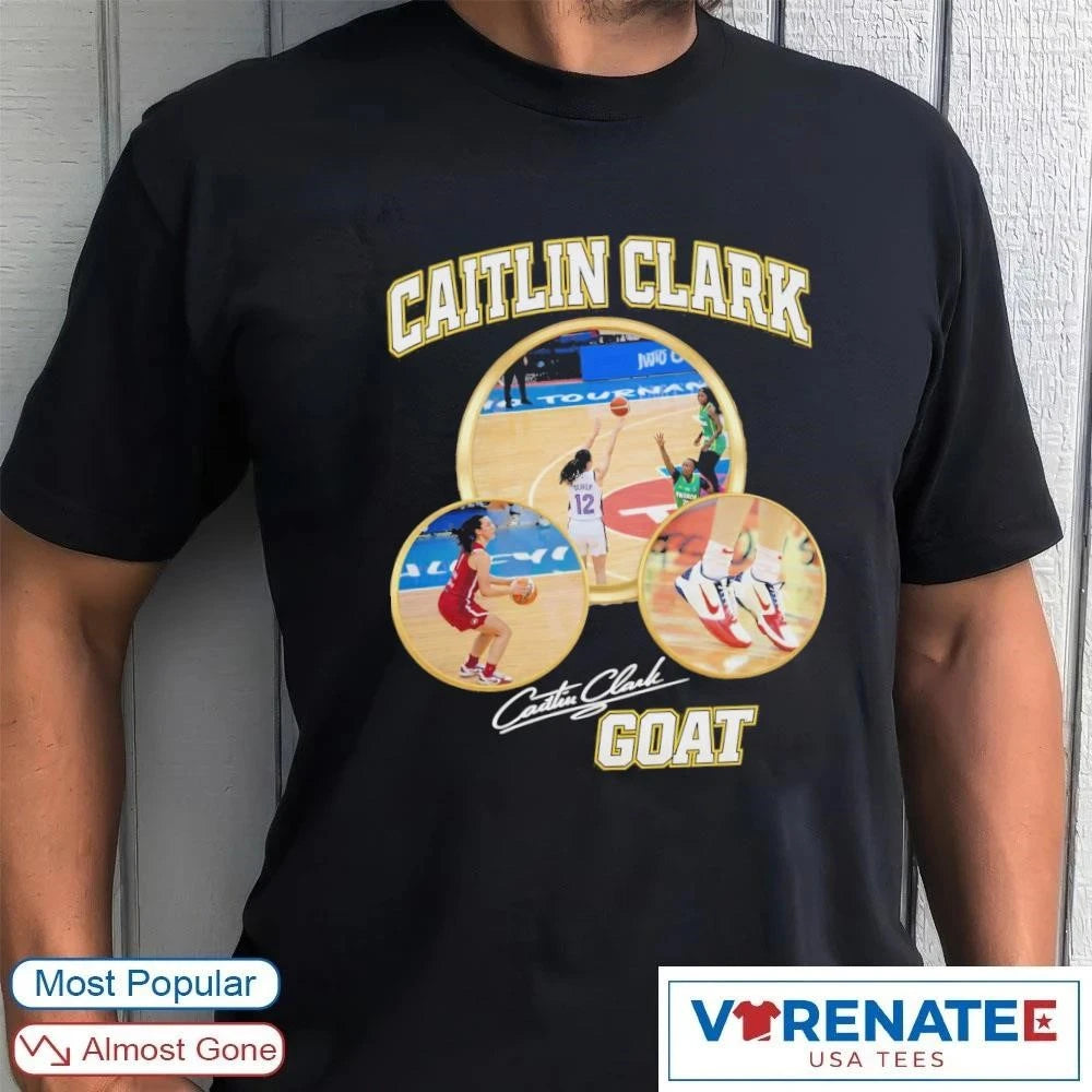 Official Caitlin Clark GOAT Signature – 2026 Hot New Fan T-Shirt