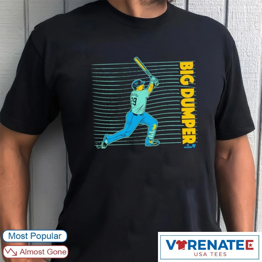 Official Cal Raleigh Neon Nights Seattle Mariners MLB Baseball T-Shirt