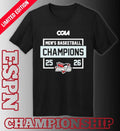 Official Cal State East Bay Pioneers CCAA Men’s Basketball Regular Season Champions Shirt