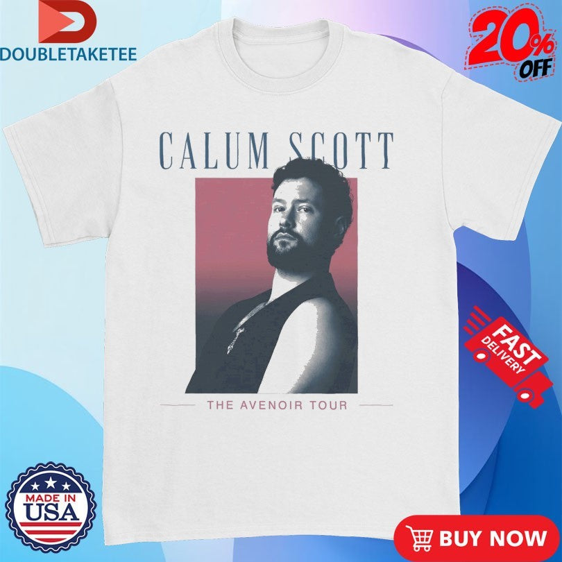 Official Calum Scott The Avenoir Tour Photo Shirts