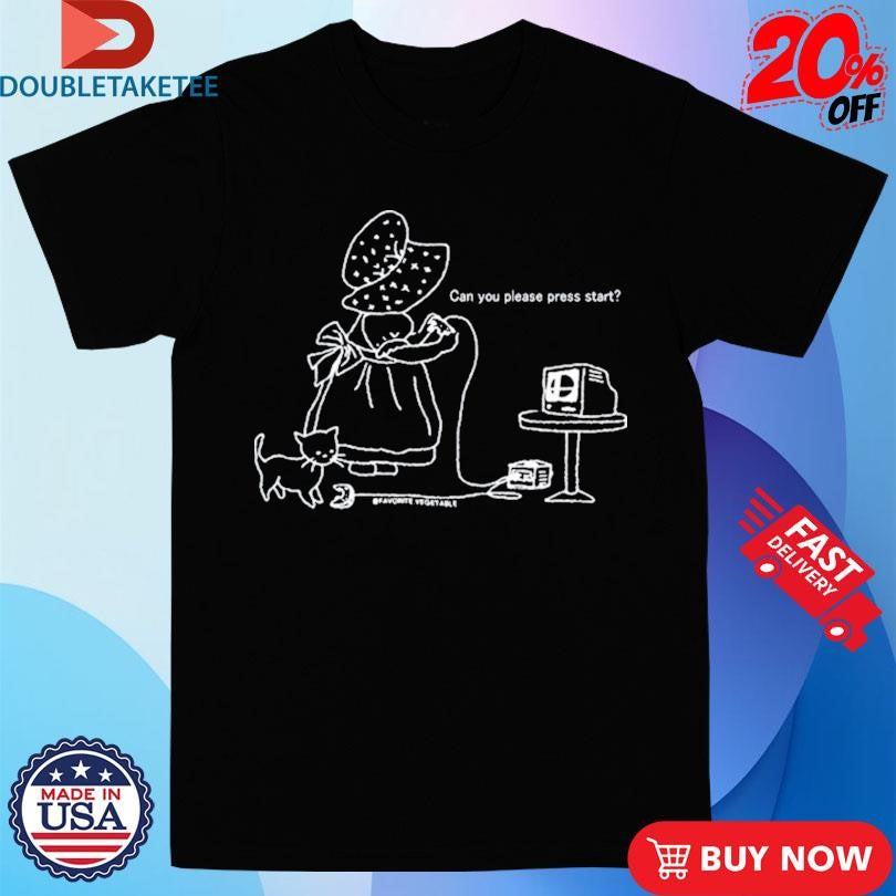 Official Can You Please Press Start T-shirts