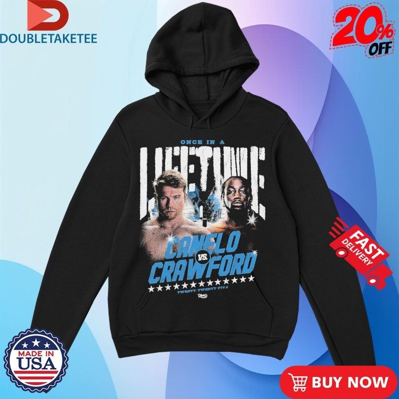 Official Canelo vs. Crawford Once In A Lifetime Event 2025 Shirts