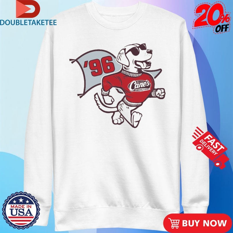 Official Cane’s Gear Varsity ’96 Shirts