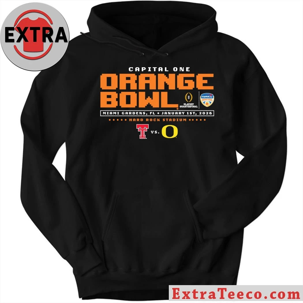 Official Capital One Orange Bowl college football game Hard Rock Stadium, Miami Gardens, Florida January 1, 2026 Shirt