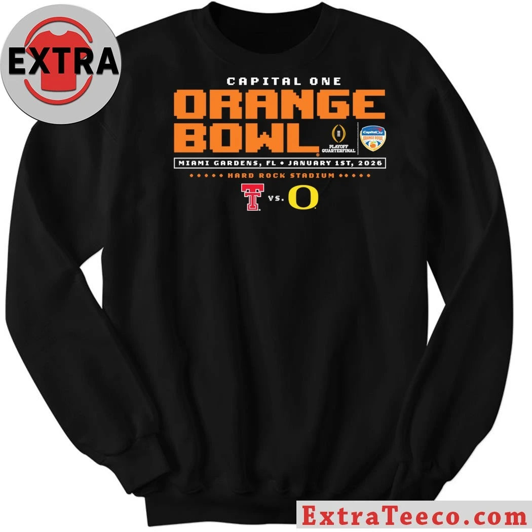 Official Capital One Orange Bowl college football game Hard Rock Stadium, Miami Gardens, Florida January 1, 2026 Shirt