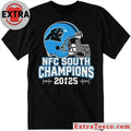 Official Carolina Panthers NFC South 2025 Champions Shirt