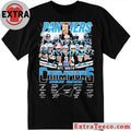 Official Carolina Panthers NFC South Division 2025-2026 Champions Signature And Logo Shirt