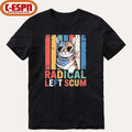 Official Cat Radical Left Scum Vintage T-Shirt