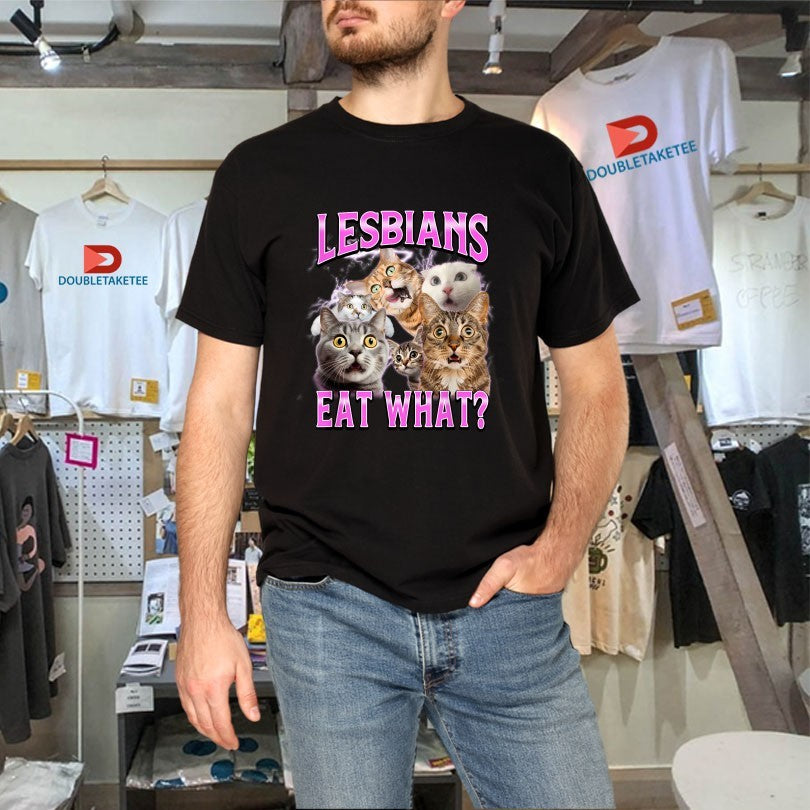 Official Cats Lesbians Eat What Shirts