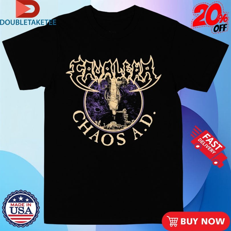 Official Cavalera Conspiracy Chaos A.D. Album Shirts