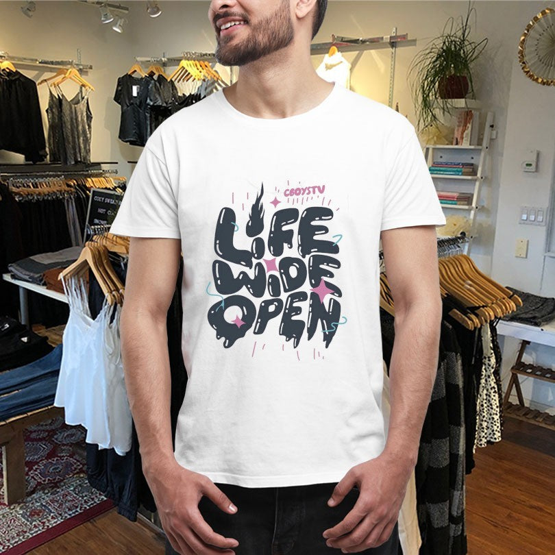 Official CboysTV Life Wide Open Dripping Shirts