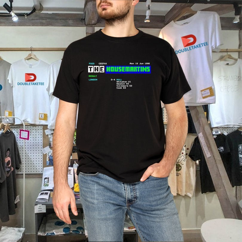 Official Ceefax The Housemartins 1986 Shirts