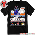 Official Celebrate the Virginia Cavaliers’ victory in the 2025 TaxSlayer Gator Bowl (13-7) on December 27, 2025, at EverBank Stadium in Jacksonville, Florida. Logo T-Shirt