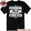 Official Celebrating 10 years of AJ Styles Phenomenal Forever, The Undefeated T-Shirt