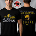 Official Celebrating the 2025 Louisiana High School Football Championship win of the Edna Karr High School Cougars team T-Shirt