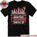Official Celebrating the NC State Wolfpack Gasparilla Bowl victory with a score of 31-07 at Raymond James Stadium, Tampa, FL, December 19, 2025 City And Logo T-Shirt