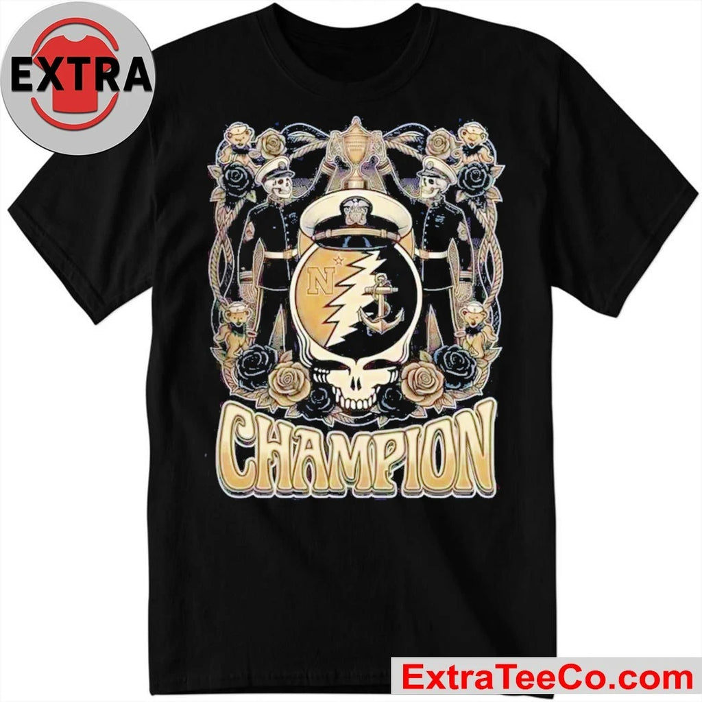 Official Celebrating the Navy Midshipmen football team’s victory in the Commander-in-Chief’s Grateful Dead Steal Your Face Cup Shirt