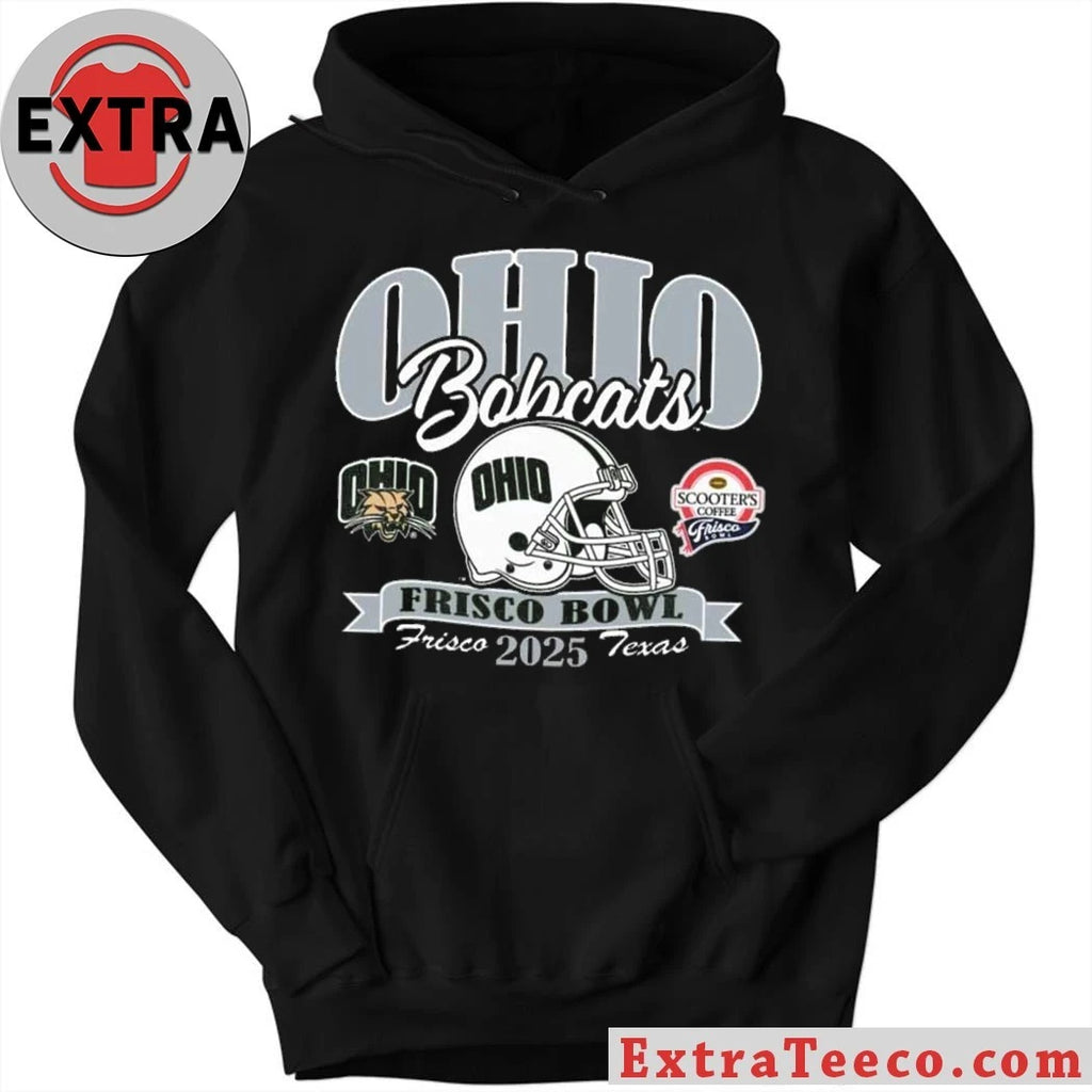 Official Celebrating the Ohio Bobcats’ 17-10 victory in the 2025 Frisco Bowl on December 23, 2025, at the Ford Center at The Star in Frisco, Texas Shirt