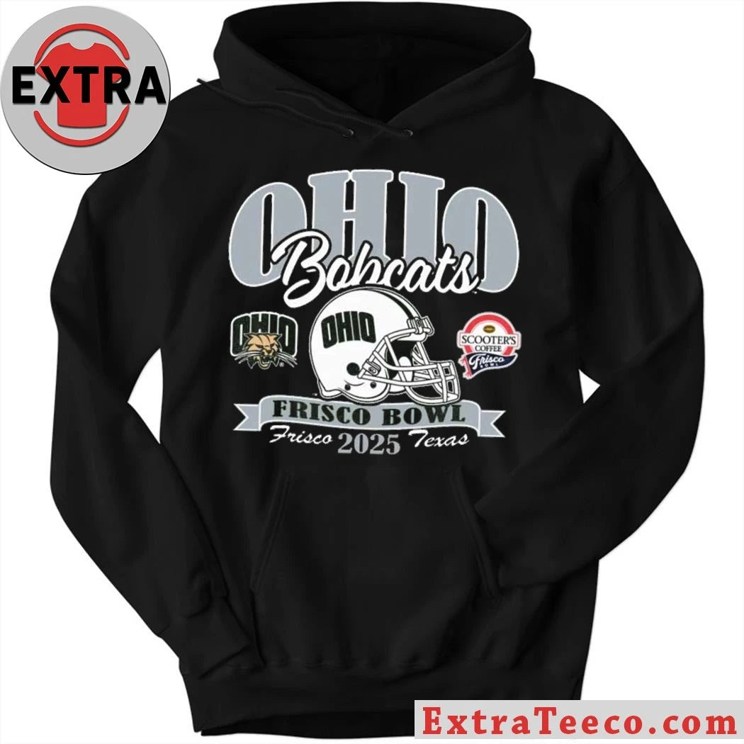 Official Celebrating the Ohio Bobcats’ 17-10 victory in the 2025 Frisco Bowl on December 23, 2025, at the Ford Center at The Star in Frisco, Texas Shirt
