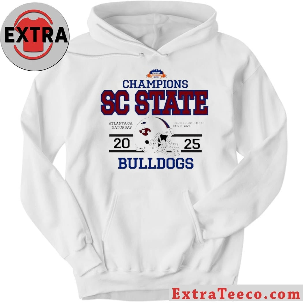 Official Celebrating the SC State Bulldogs’ 2025 Cricket Celebration Bowl Championship at Mercedes-Benz Stadium, Atlanta, GA, Saturday, December 13, 2025 Shirt