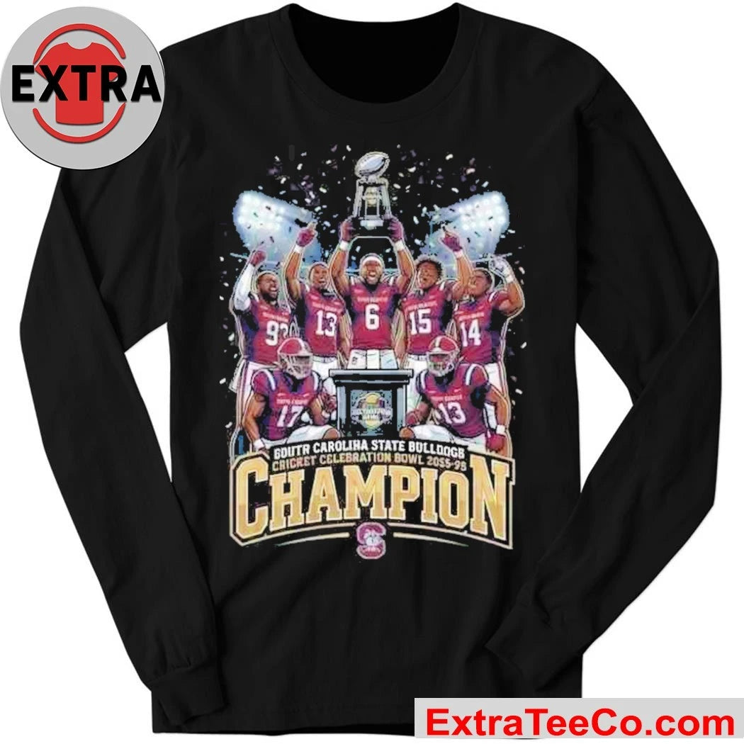Official Celebrating the South Carolina State Bulldogs’ Celebration Bowl championship Shirt