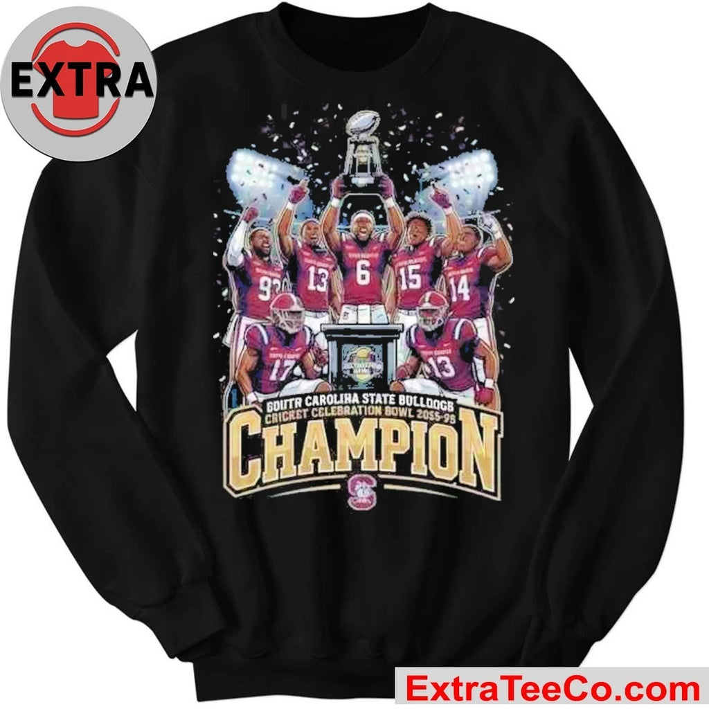 Official Celebrating the South Carolina State Bulldogs’ Celebration Bowl championship Shirt