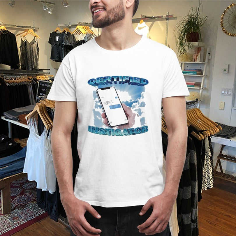 Official Certified Instigator Phone Shirts