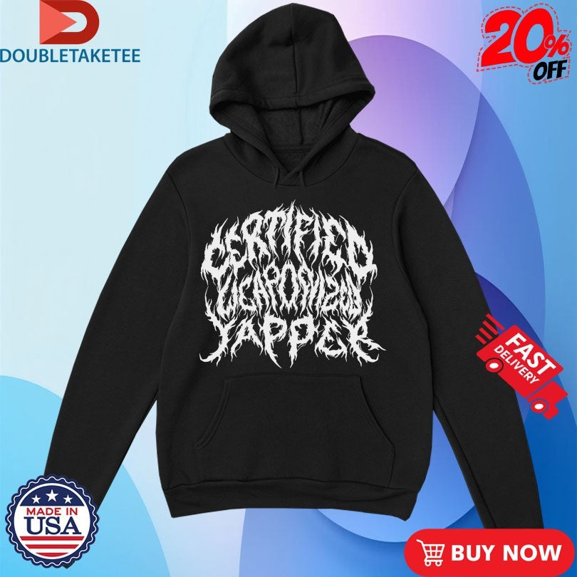 Official Certified Weaponized Yapper Metal Shirts