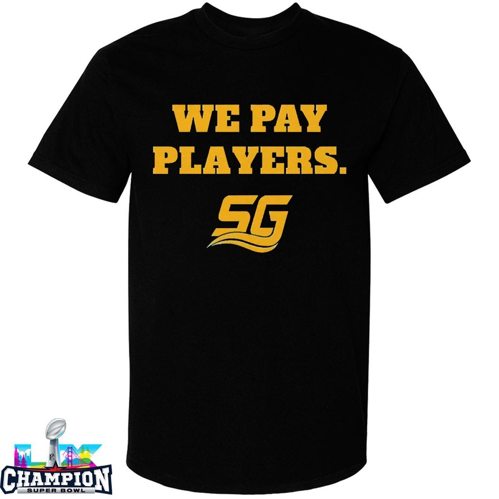 Official Chad Powers Coach Byrd We Pay Players T-Shirts