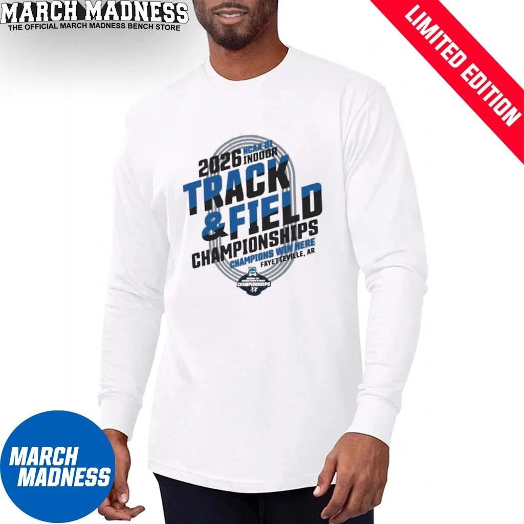 Official Champions Win Here NCAA DI Indoor Track &amp; Field Final Shirt
