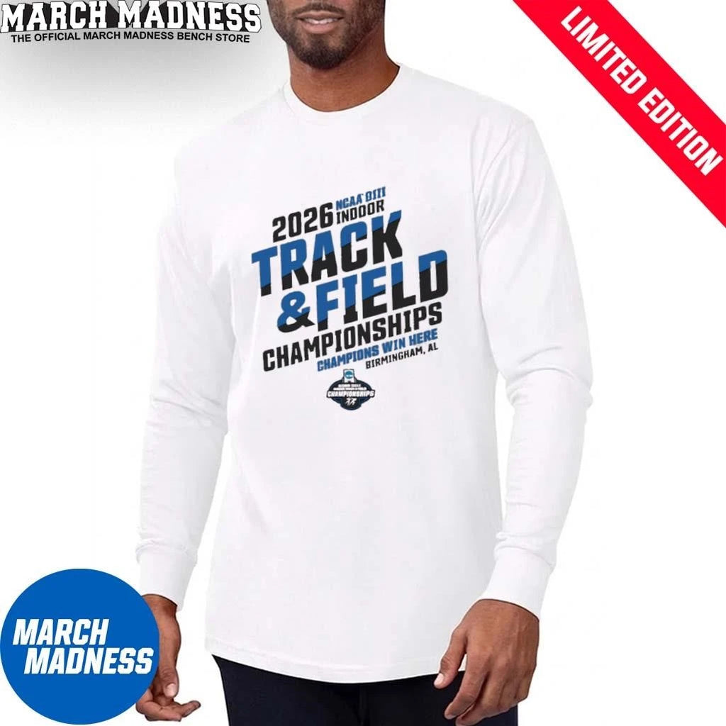 Official Champions Win Here NCAA DIII Indoor Track &amp; Field Final Shirt